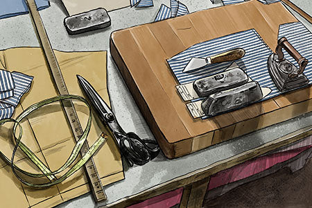 Bespoke Shirt Cutting Board Featured Image