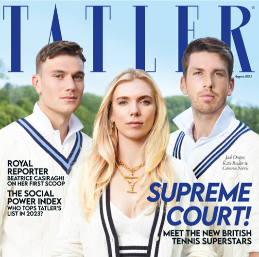 Tatler Tennis Edition Jack Draper Cameron Norrie