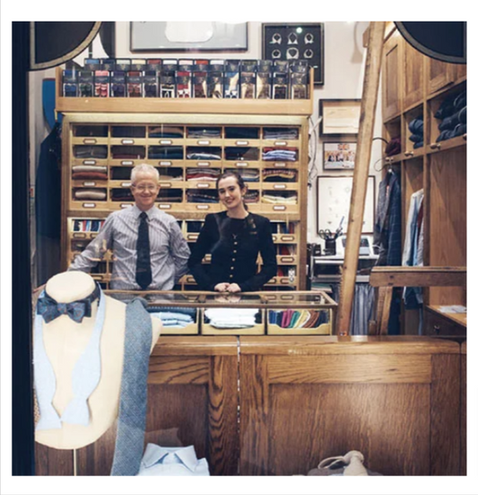 Budd Shirtmakers in Nicholas Foulkes visit to the West End