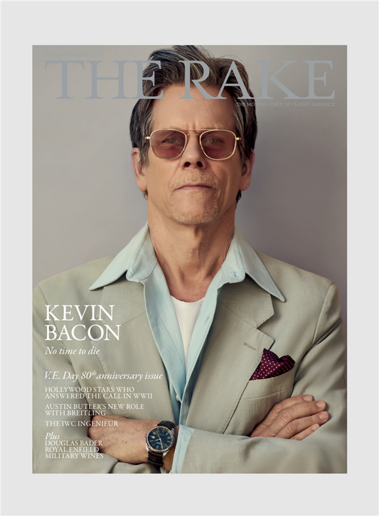 No Time to Die: Kevin Bacon is The Rake's Issue 99 Cover Star