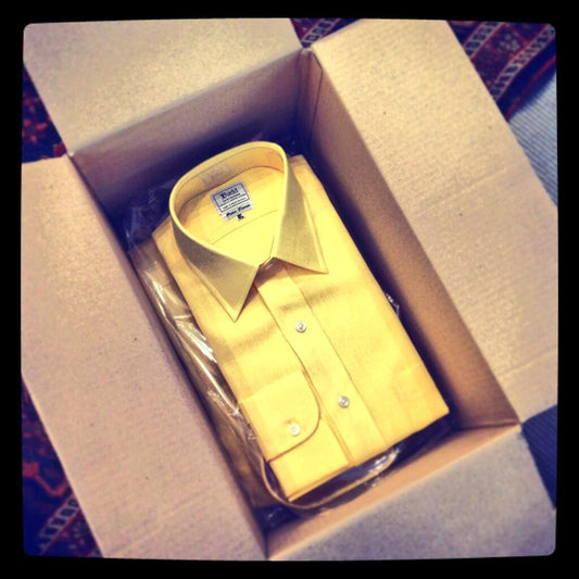 Luscious Lemon linens hit the shop floor