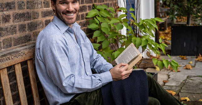 Cotton and cashmere shirts