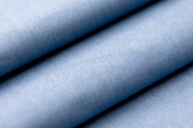 Close up of denim shirt cloth