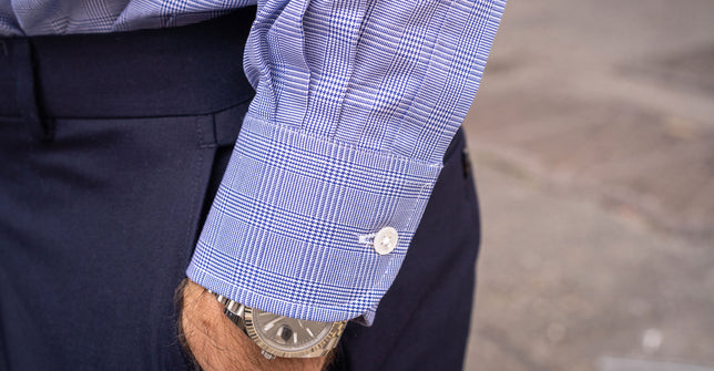 Button cuff shirts