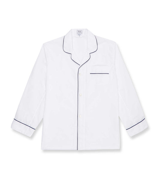 Plain Batiste Pyjamas in White