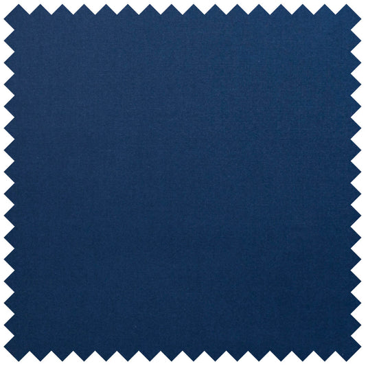 Plain Poplin in Navy