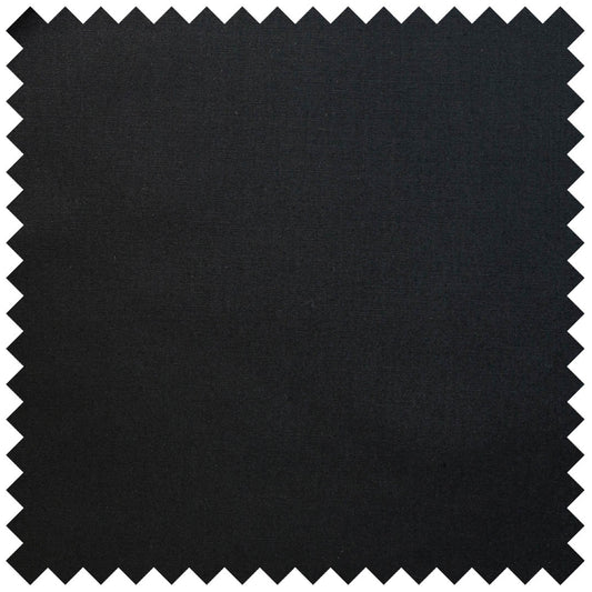 Plain Poplin in Black