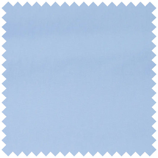 Mid blue plain Supraluxe cotton