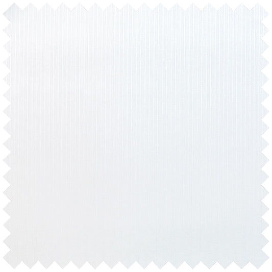 White Self-Stripe Supraluxe Cotton