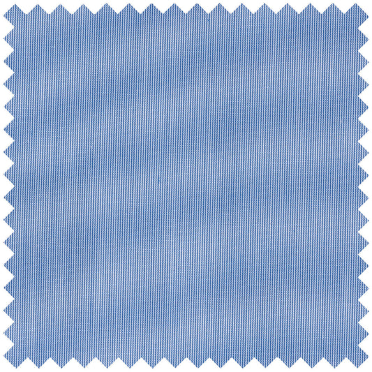 Hairline Stripe Superpoplin in Blue