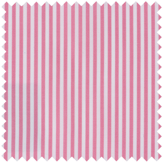 Bengal Stripe Superpoplin in Pink