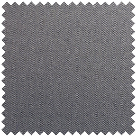 Herringbone Flanello in Mid Grey