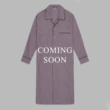 Exclusive Budd Stripe Nightshirt in Burgundy