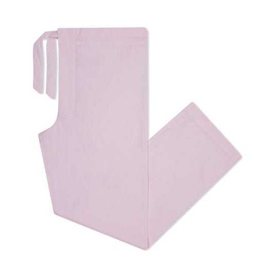 Men's pink batiste pyjamas with navy trim