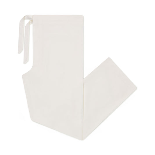 Cotton and Cashmere Classic Pyjamas in Cream and Wine