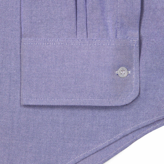 Tailored Fit Button Down Oxford Shirt in Navy Melange