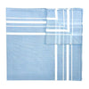 Sonata Batiste Cotton Pocket Square in Sky Blue