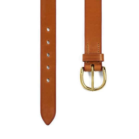 Pembridge Bridle Leather Belt in London Tan