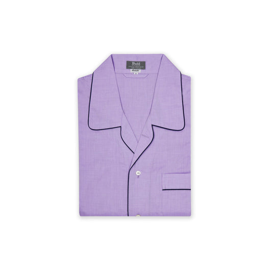 Plain Batiste Nightshirt in Lilac