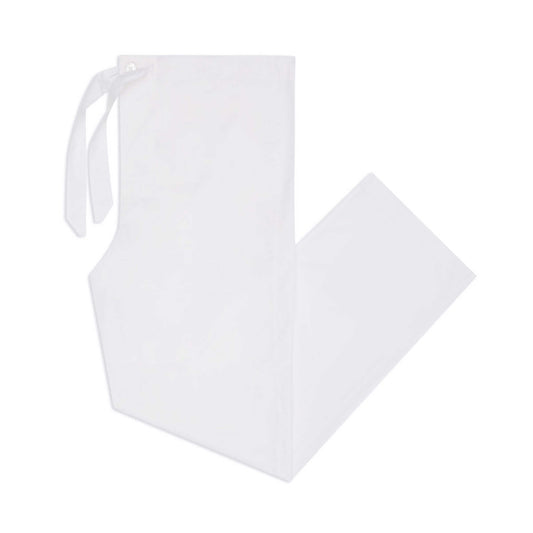 Giza 87 Egyptian Cotton Tailored Fit Pyjamas in White and Navy