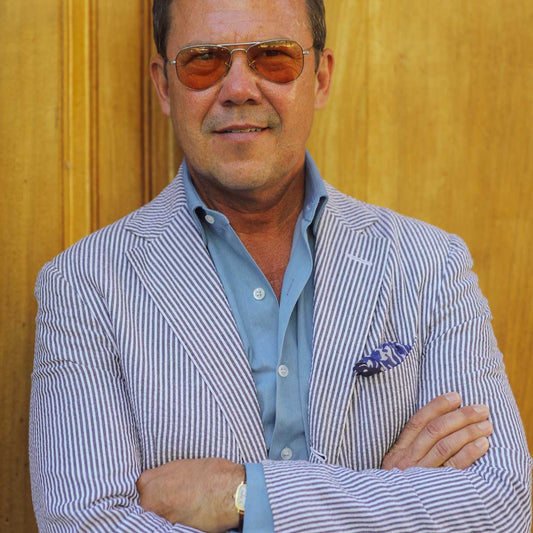 WM BROWN x Budd Exclusive Denim Cocktail Cuff Shirt