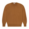 Vintage vicuna tan cashmere crewneck sweater