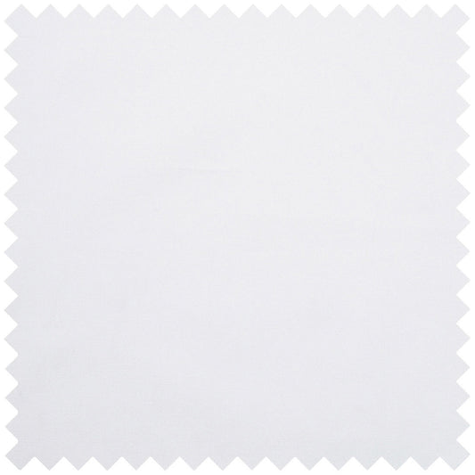 Plain House Poplin in White