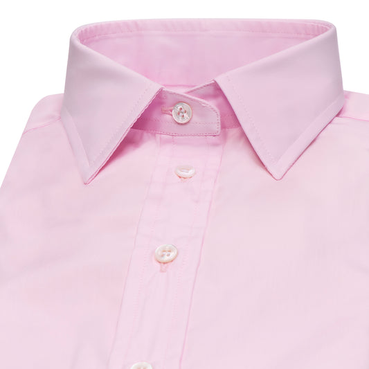 Buddette Sea Island Cotton Button Cuff Shirt in Pink