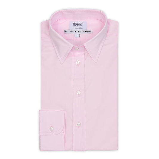 Buddette Sea Island Cotton Button Cuff Shirt in Pink