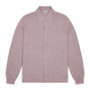 Walton Cotton and Cashmere Fine Knit Long Sleeve Shirt in Sahara