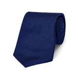 Plain Silk Twill Tie in Royal