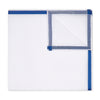 Amalfi Batiste Cotton Pocket Square in Royal Blue