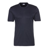 Zimmerli Sea Island Cotton Crew Neck T-Shirt in Navy