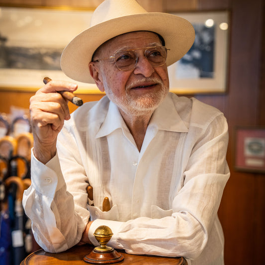 Signature Guayabera Shirt in White