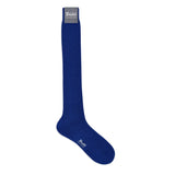 Winter Wool Long Socks in Royal Blue