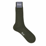 Winter Wool Short Socks in Khaki