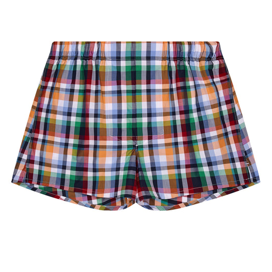 Madras Check Poplin Classic Boxer Shorts