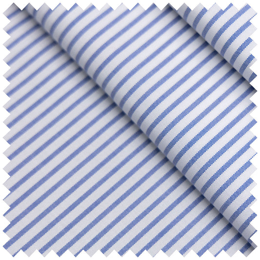 WM Brown x Budd Gio Oxford Stripe Made to Measure