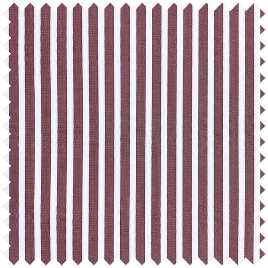 Exclusive Budd Stripe in Burgundy