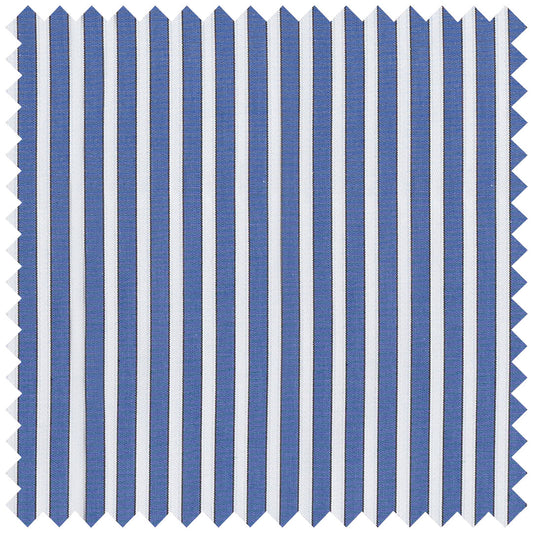 Exclusive Budd Stripe in Edwardian Blue