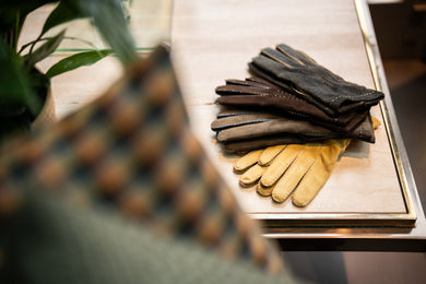 Budd men's leather gloves