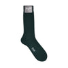 Plain Cashmere Short Socks in Green
