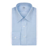 Classic Fit Swiss Twill Button Cuff Shirt in Sky Blue