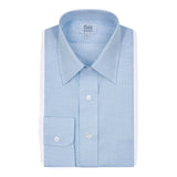 Classic Fit Swiss Twill Button Cuff Shirt in Sky Blue