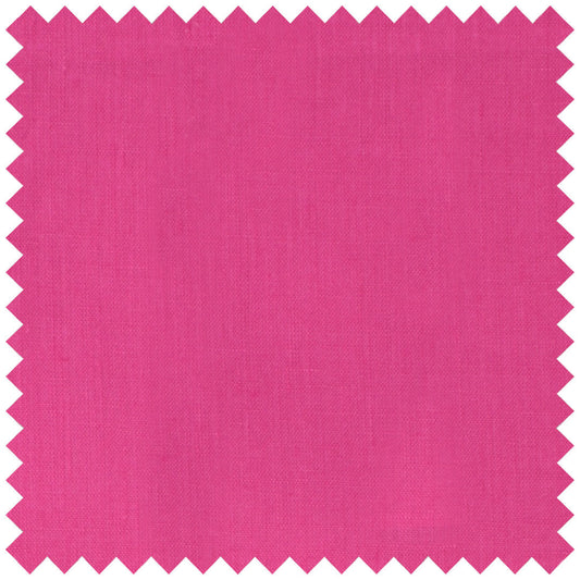 Plain Linen in Hot Pink