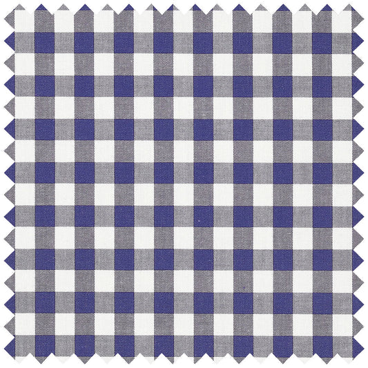Gingham Check in Navy
