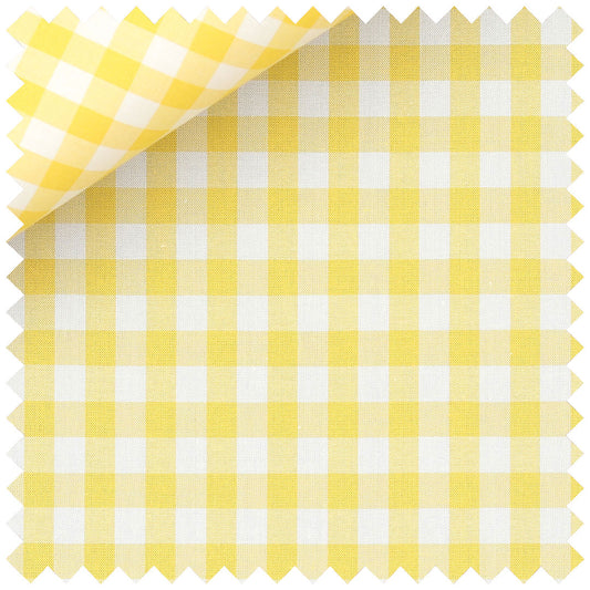 Gingham Check in Yellow