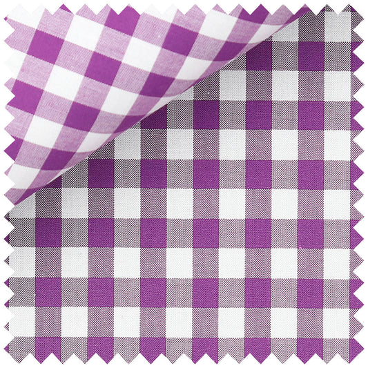 Gingham Check in Purple