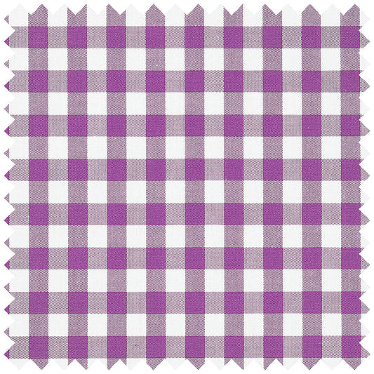 Gingham Check in Purple
