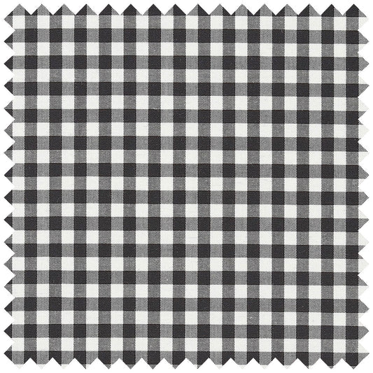 Gingham Check in Black
